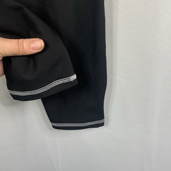 WeWoreWhat Black Leggings with White Stitching- NWT - Picture 11 of 16